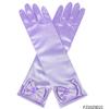 Accessori Principessa Autunno/Inverno Natale Guanti con Fiocchi Giallo Azzurro e Viola