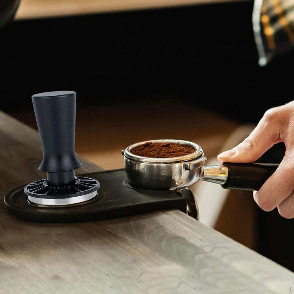 Coffee Tamper Accessories Stainless Steel Base Easy to Clean Ergonomic Handle Replacement Kitchen