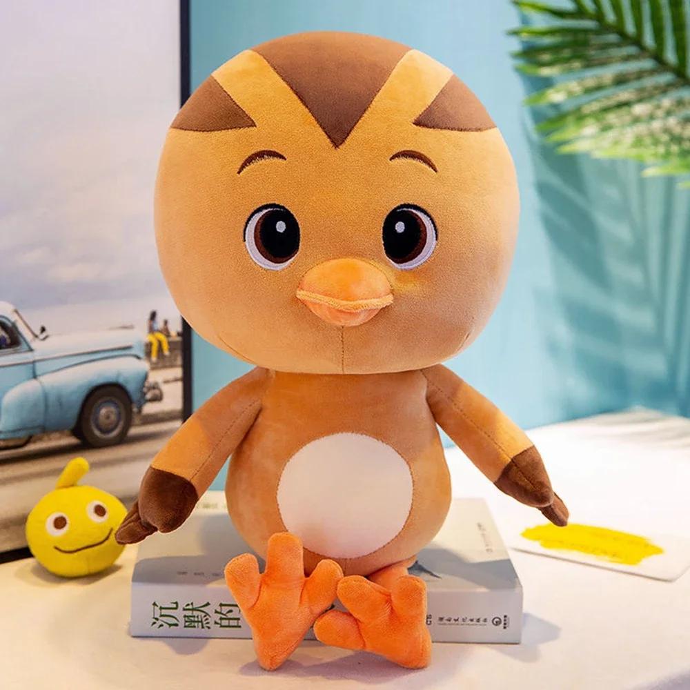 

28СМ Супер Милый Цыпленок Четыре Цвета Друг Ребенка Подарок на День Рождения Праздник Плюшевая Игрушка Забавная Кукла Декоративные Украшения Мягкий Наполнитель Лучший 28CM коричневый