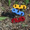 20/48/80/100Pcs Aluminum Alloy Guyline Cord Adjuster Tent Tensioner Heavy Duty Outdoor Camping Hiking Backpacking Tent Wind Rope Buckle