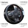 Hand-Sewn Full-Hole Car Steering Wheel Cover Sleeve