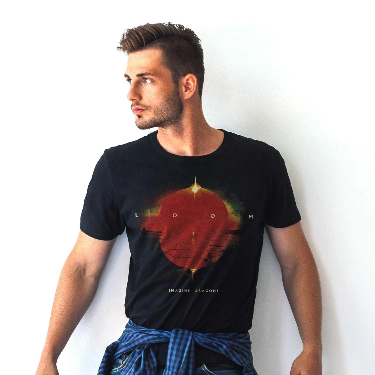 

Imagine Dragons Official T-Shirt Jersey Original Black Rock T-Shirt- S