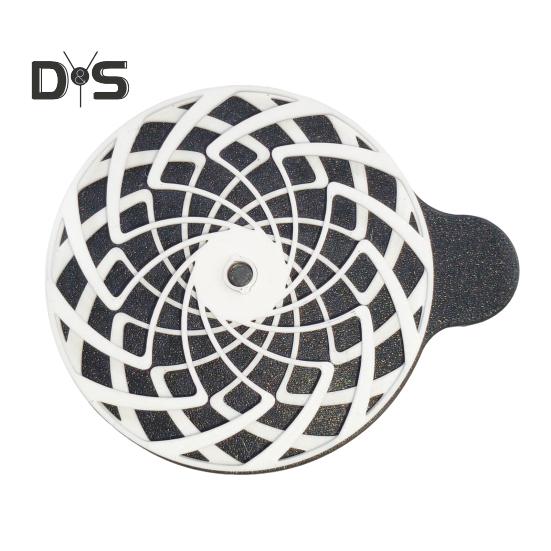 

Игрушка-спираль для снятия стресса, 3D-печатная игрушка, карманный размер, игрушка-фиджет, вращающееся колесо, игрушка для релаксации, повышающая концентрацию внимания черный белый