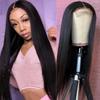 European & American Fashion Straight Hair Wig - Hot Selling Front Lace Middle Part Full Head Cover Available