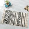 Cotton Linen Tassel Non-Slip Door Sofa Mat Floor Carpet Area Rug Tapestry Decor