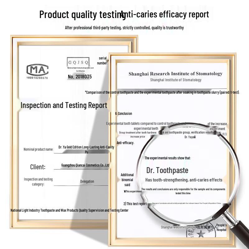 Dr. Ya Golden Anti-Cavity Toothpaste