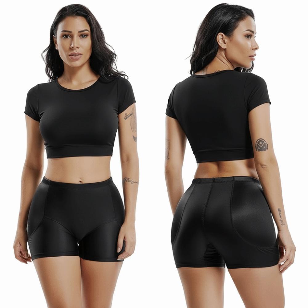 Fixed Sponge Cushion Hip-lifting pants Buttocks Enhancer Shapewear Butt Lifter  Women Underwear