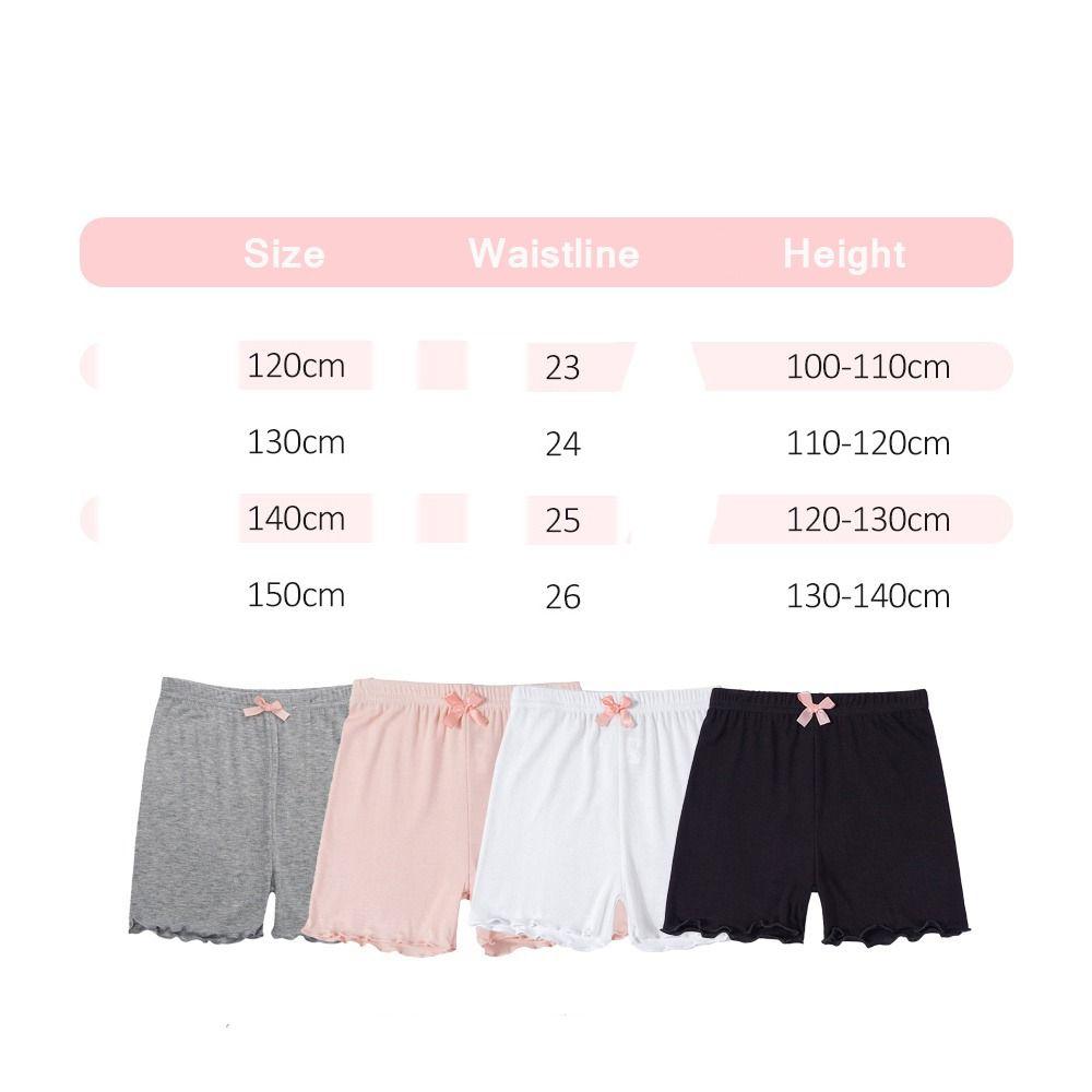 Breathable Girls Dance Safety Pants Cotton Children Summer Underwear Cute Kids Short Pants