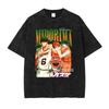 Tricouri Anime Kurokos Basketball Supradimensionate Midorima Tricou Spălat Vintage Retro Kagami Taiga Daiki Akashi pentru Bărbat