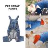 Hund Denim Overall Mode Haustier Jeans Latzhose Bequeme Welpen Kostüme Reine Baumwolle Hundekleidung für Kleine Mittlere Hunde und Katzen