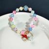 Kuromi Colorful Popcorn Crystal Beaded Bracelet - Christmas Hot Sale for Students & Besties