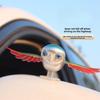 Flying Bird Motorcycle Car Creative Ornament Wind Plug-in Car Decoration Simulation Bird Feng Shui Ornament Cute Car Accessories