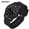 Sanda Men's & Women's Student Waterproof Silent Dual Calendar Quartz Watch