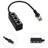 Ethernet Cable Splitter Network Adapter Ethernet Splitter 1 To 3 Cable Rj45 Lan Ethernet Connector Adapter