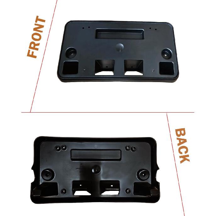 Front License Plate Frame for GMC Sierra 2500 HD 3500 HD 2020 2021 2022 2023 Front Bumper License Plate Holder Mounting Bracket Cover Replace#