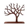 Wood Jewelery Tree Organizer Personalised Earring Display Bracelets Dangle Stud Earring Holder