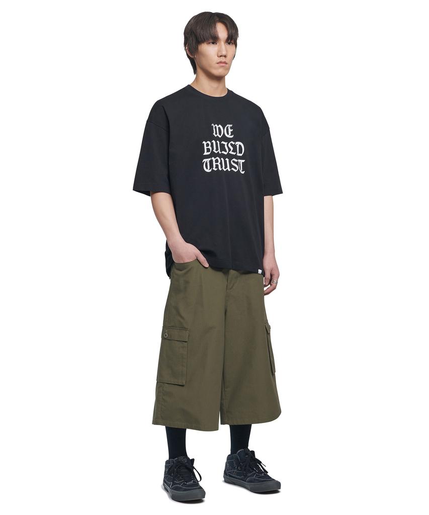 Nomaenyueol D.P Cargo Bermuda Pants - Khaki
