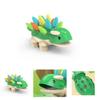 Colorful Educational Dinosaur Puzzle Toy For Infants With Fine Motor Skills Development