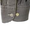 FENDI Check Pattern Long sleeve Button down shirt 40 black Men's Used