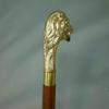 Antique Style Victorian Vintage Designer Brass Handle Cane Wooden Walking Stick