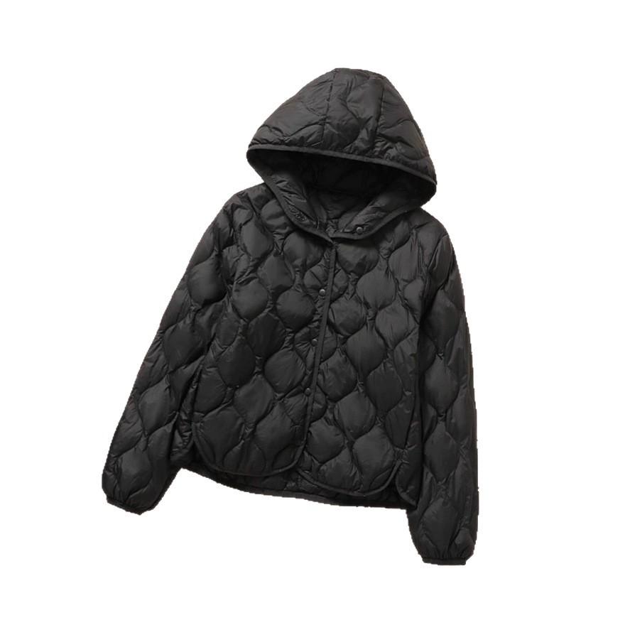 Autumn and Winter New Hooded Short Light Down Jacket Women's Casual Versatile Outer Wear Small Duck Down Jacket Trendy