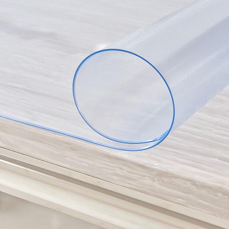 JNL Frosted Transparent Soft Glass Table Mat 90x160cm