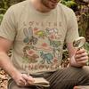 Kocham Niekochane Koszulka z Błędem, Vintage Entomologia Miłośnik Owadów T-shirt