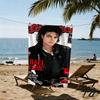 M-michael-l Singer Towel Beach Quick Dry Soft J-jackson Pool Towels Gift for Travel Gym Shower Camping Sports