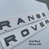 Abs Car Front Hood Tailgate Sticker Rear Trunk Emblem for Land Rover Range Rover Evoque Vogue Velar SV L405 L322 2 3 4 Sport jvhn2