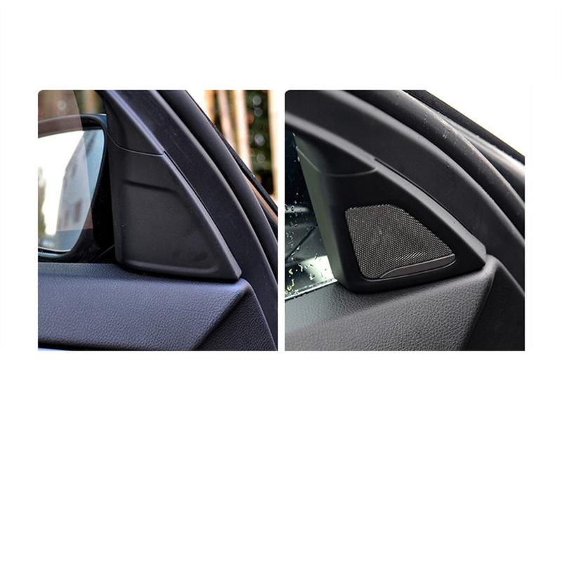 Loudspeaker Speaker Cover Car Front Door For BMW 5 Series F10 F11 Tweeter Head Treble Horn Accessories