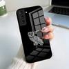 Drake O-OvO OWL Singer Phone Case For Samsung S26 S25 S24 FE S23 S22 S21 Plus S20 Ultra Note20Ultra Black Glass Cover
