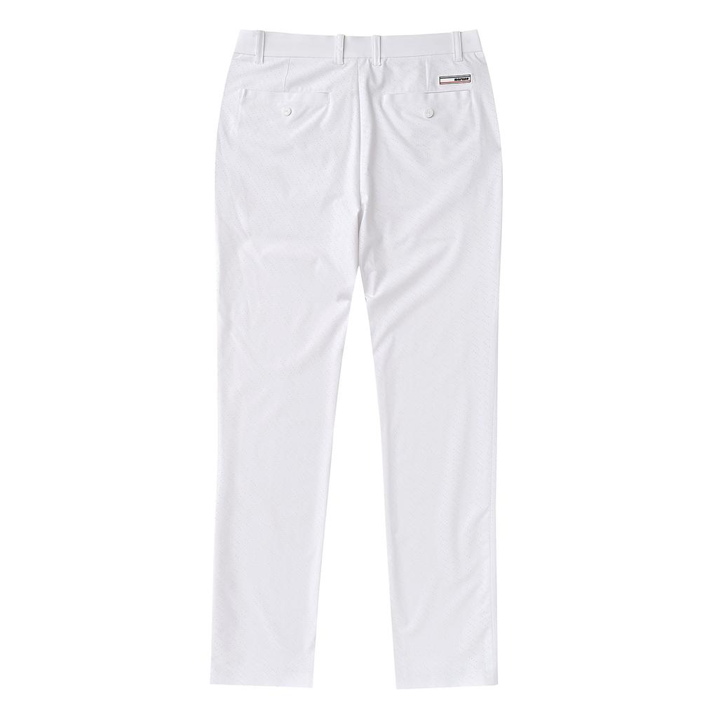 MARTINE GOLF All-Over Punching Golf Pants_White (Men)