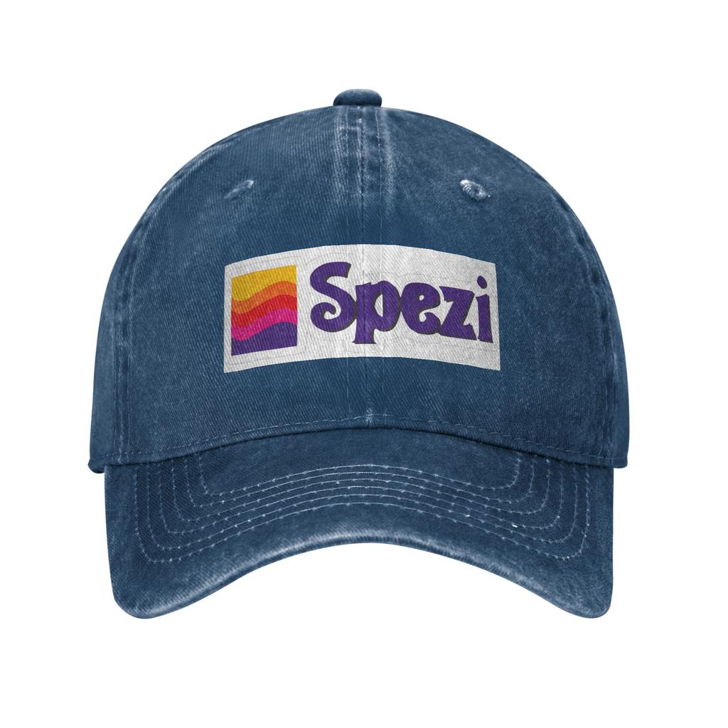 Paulaner Spezi Logo Baseball Caps Fashion Denim Hats Outdoor Adjustable Casquette Hip Hop Baseball Cowboy Hat for Unisex