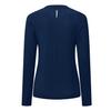 TBMPOY Long Sleeve Crew Neck Tennis Golf Long UV Jogging Badminton Wear Neck Size Women's Shirt, Wear, Shirt, Sportswear, Quick-Drying T-Shirt,
