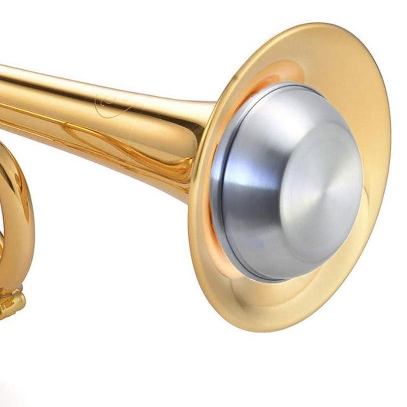 Trumpet Mute Aluminium Straight Trumpets Mute For Jazz Instrument For Practice Beginner Silencer