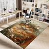 1pc cat flowers Carpet Office Rug Outdoor Mat Home Decor Area Carpet Festival Gift Office desk chair carpet