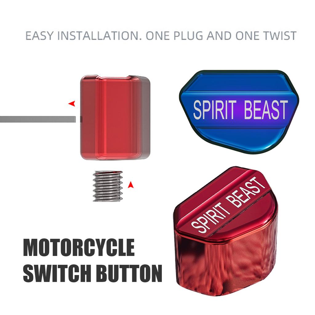 Motorcycle Switches Button Turn Signal High Low Beam Start Buttons for Benelli 502C/TNT125 for Yamaha NMAX155 for Cfmoto 150NK