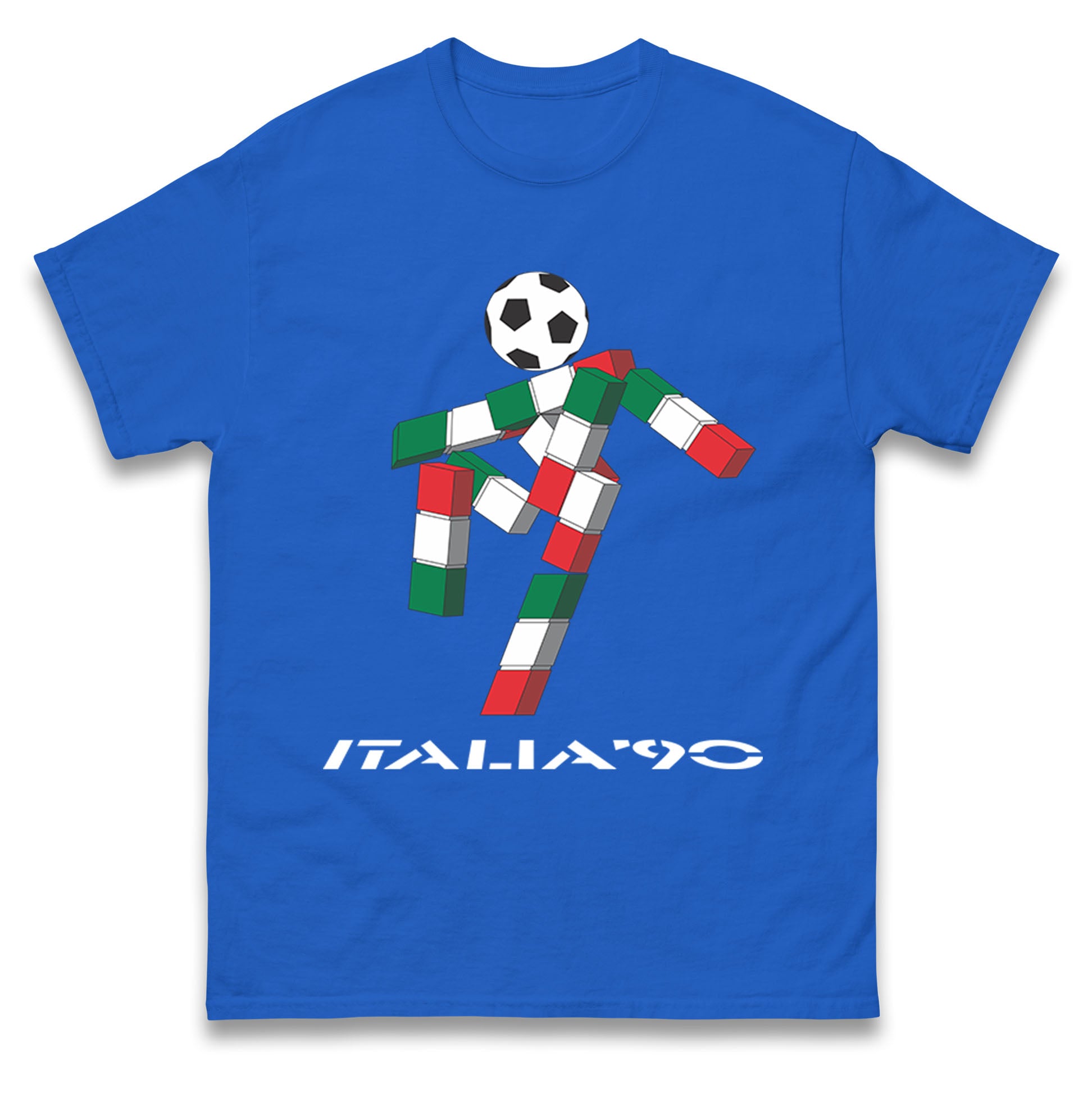 Italia 90 LOGO T Shirt Tshirt Mens Womens Unisex Tops Tees L