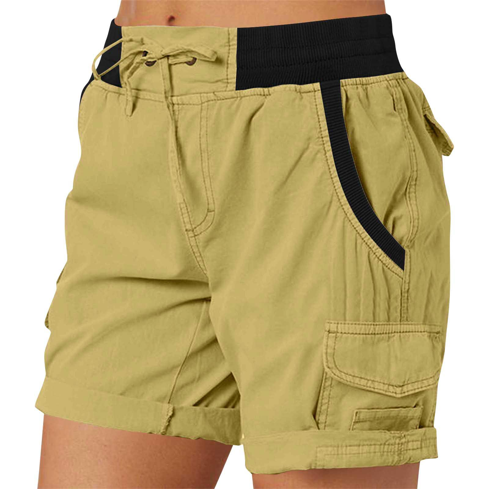 

Womens Capris With Pockets Loose Fit Casual Pants Dressy Lightweight Ladies Baggy Cargo Pants For Hiking XXL