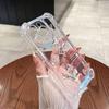 Silver Butterfly Transparent Phone Case For iPhone 17 Pro Max 11 12 13 14 Plus 15 16 Pro 17 Air X XR XS Silicone Clear Cover