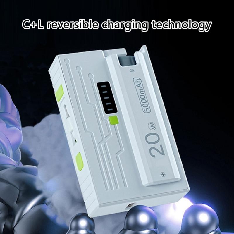 Rechargeable 21700 Battery Powerbank Case For Powerbanks DIY Shell Not Required Welding Durability Plastic Holder