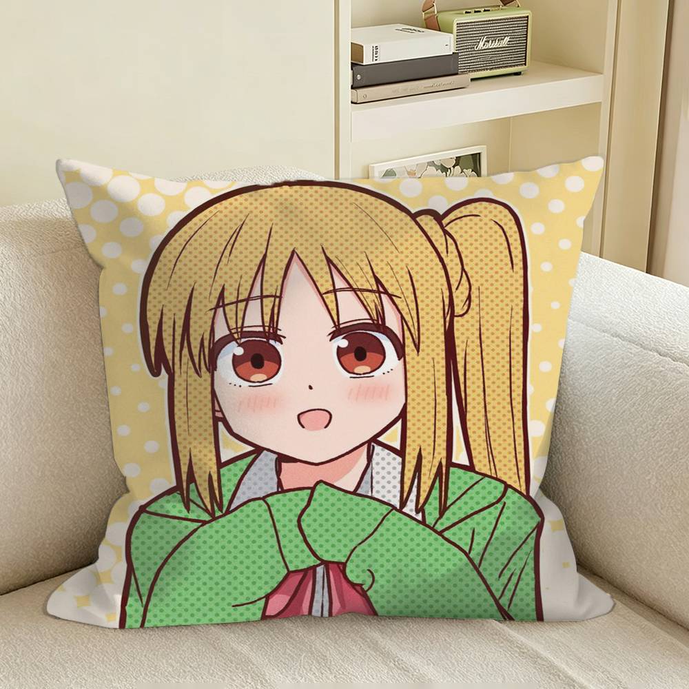The Drummer Blonde hair NNijika Square Sofa Pillow Cover Solid Color Living Room Home Decor Cushion Case