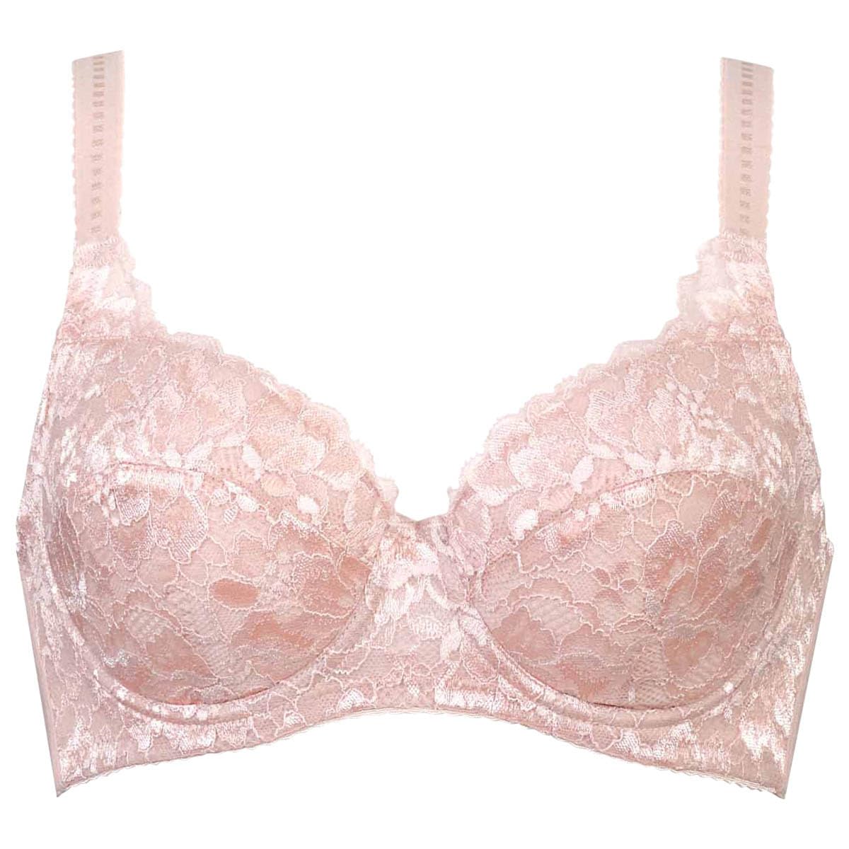 

Naturally Rounded Soft Cotton Blend Material on the Inner Cup Comfortable to PO Wing/Wacoal Women s Bra, KB2473, Silhouette, Side, Wear,