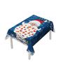 Weihnachts-Tischdecke, bedruckt, rechteckig, Tischdecken-Set, Urlaub, Party, Heimdekoration