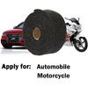 Deecam Exhaust Heat Wrap, 2'' X 16.5' Black Fiberglass Heat Resistant Exhaust Wrap Roll For Motorcycle, Car Exhaust Pipe Heat Ulation Muffler Tape