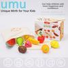 Toy Wooden Kitchen Set Fruits Vegetables Children Pretend Cooking Activities