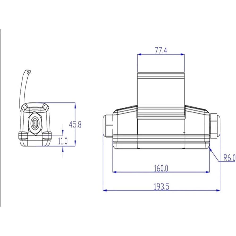 Waterproof Leakage Protector Operating Current 30mA, 16A Ground Fault Circuit Breaker