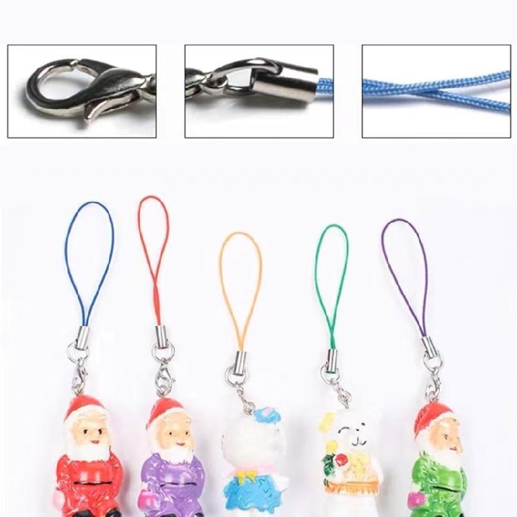 Convenient Mobile Lanyard Phone Chain with Carabiner Alloy DIY Phone Lanyard