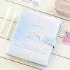 Cute Wide A5 Leather Card Album,Magnetic Idol Photocard Holder for K-Pop Photocards, Instax Mini, and 4x6 Postcards Collection