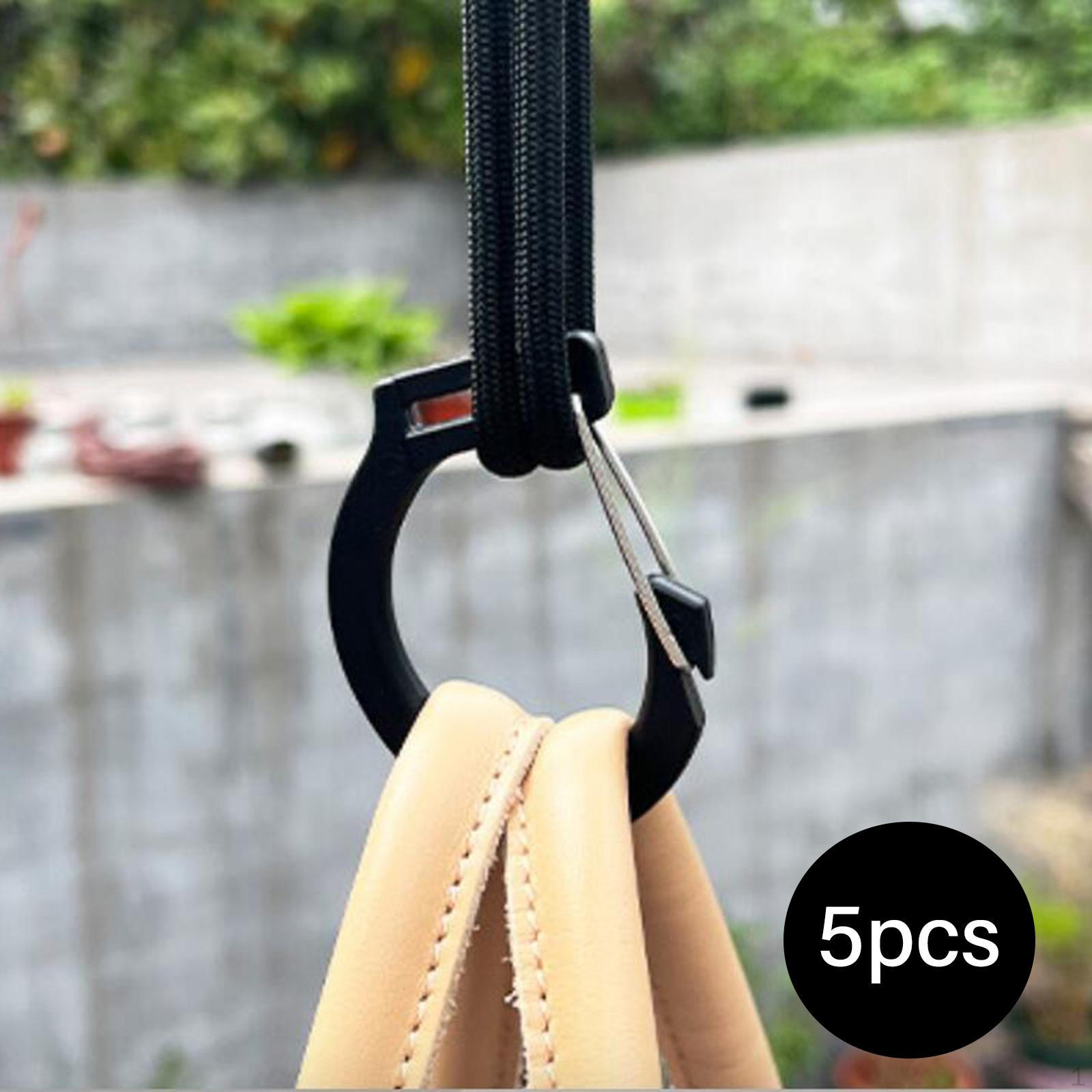 

Sp Snap Hook Camping Tent Hooks Hanging Backpack Hiking Keychain Buckles Clasps for 5Pcs